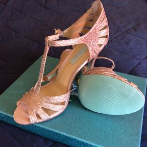 Blue by Betsey Johnson SB-Tee Champagne Heels - 8